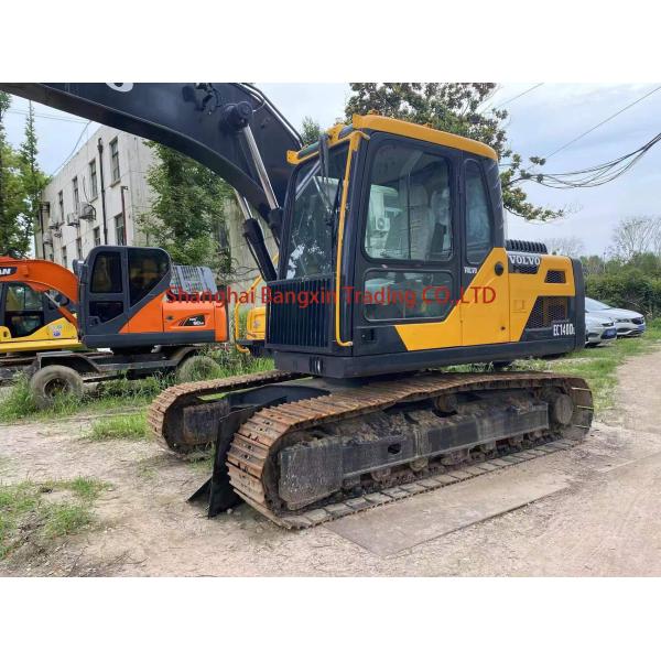 Original Hydraulic Backhoe Crawler Used Excavator VOLVO EC140 with Can We Inspection