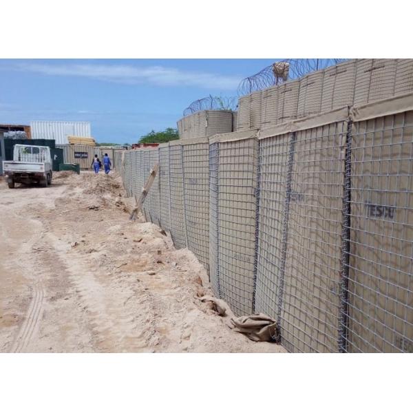 High Durability Military Barrier Guardian Shield In Black For High Standards Hesco barrier