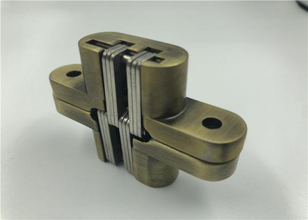 Mortise Mount Hidden Door Hinges For Wooden Door , Entrance Door