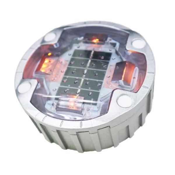 OEM Solar Flashing Road Studs LED Aluminium Alloy Height 50mm