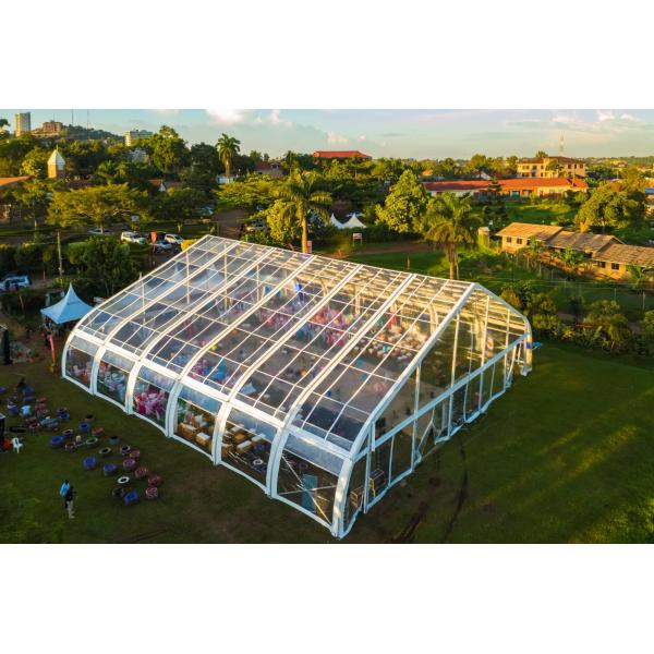 PVC шатра партии холста 30x50m Arcum прозрачный для свадебного банкета