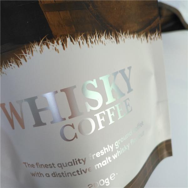 O empacotamento fraco dos saquinhos de chá do malote de Doypack levanta-se a impressão feita sob encomenda do fechamento do zíper