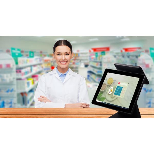 Алюминиевый POS-машина на основе сплава с RK3566 Quad ядро 2 16 CPU и поддержка Win System