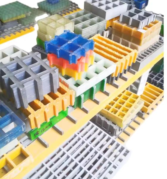 Solid Frp GRP Grating Fiberglass Reinforced Plastic Grating Panels Sheets Industrial Commercial Field