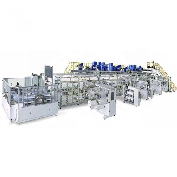 Linha de produção adulta apropriada confortável máquina adulta do tecido do OEM do tecido do manual