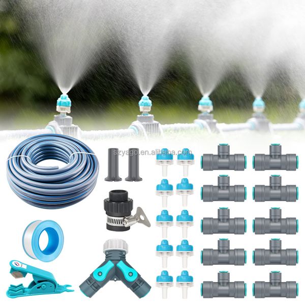 Smart Micro Spray Irrigation System - Efficient Water-Saving Automatic Drip Irrigation Kit with Easy DIY Installation for Versatile Applications