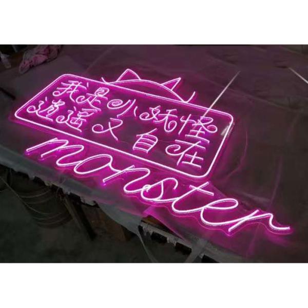 Fashion Birthday Party  Decor Custom New Quality Led Light Letters Neon Sign