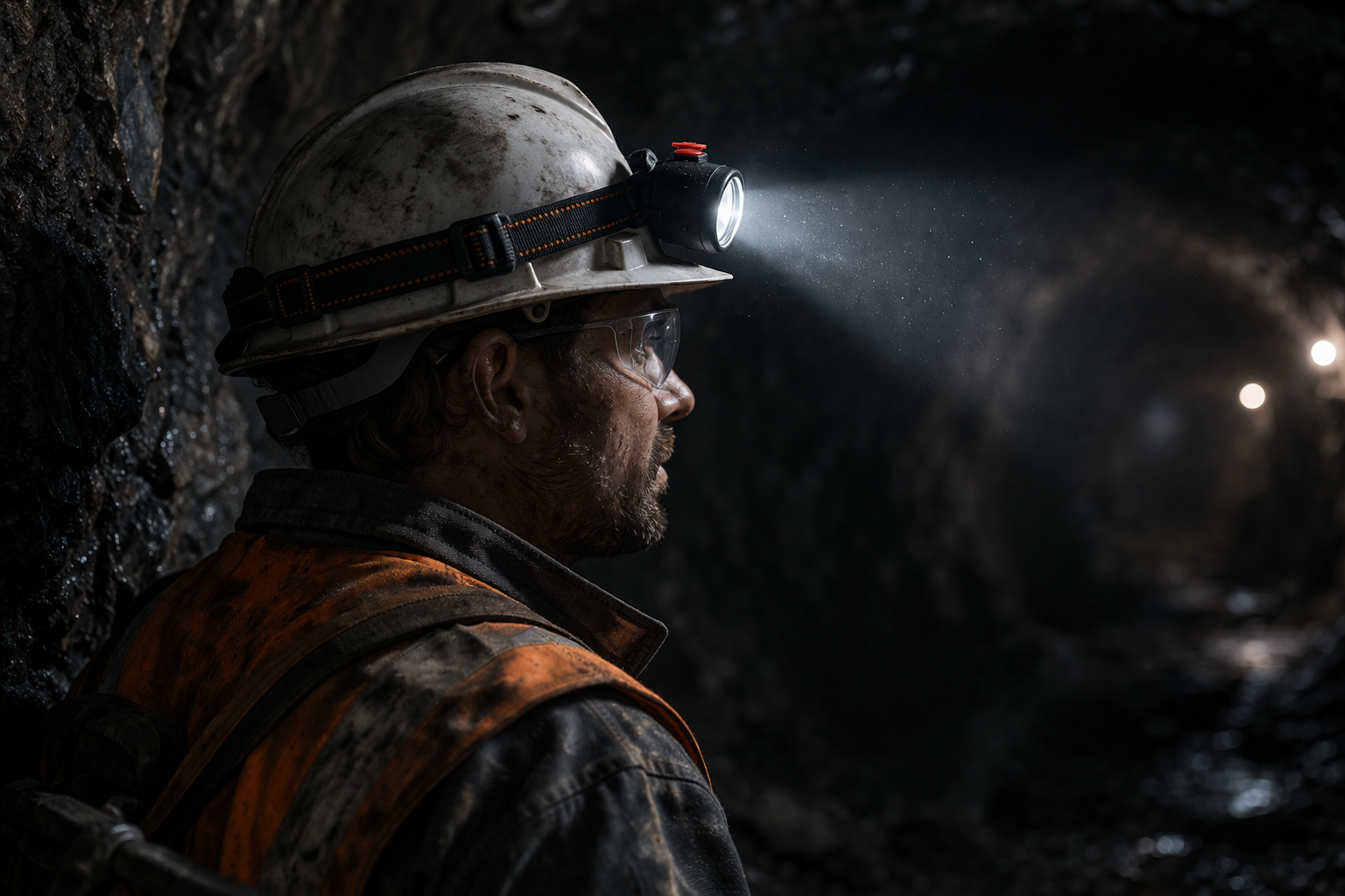 Rechargeable LED Mining Cap Lamp Corded Miner Headlamp IP67 Waterproof Underground Mining Light GL2.5-A