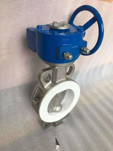 ductile iron stainless steel wcb pn10 16 chinese anti-corrosion Split body butterfly valve
