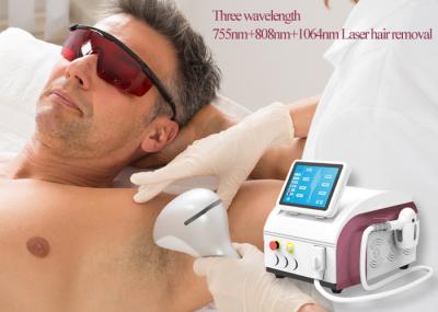 Semiconductor Diode Laser Hair Removal Equipment 808nm 755nm 1064nm Wavelength