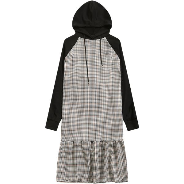 Fall Clothing Sweatshirt and Hoodie Dress For Women