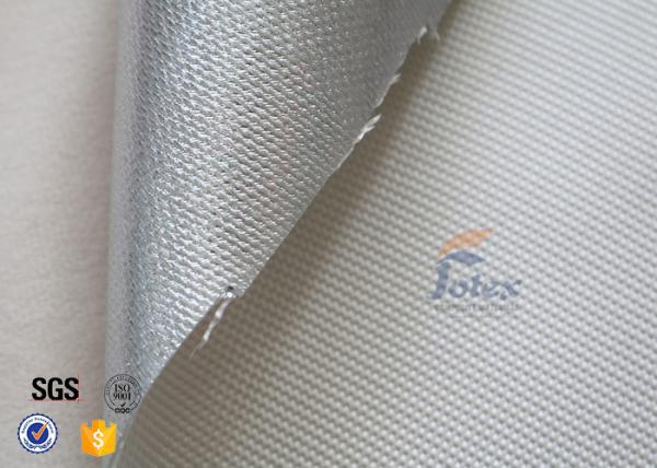 Reflective Aluminium Foil Silver Coated High Silica Glass Fiber 700gsm 0.8mm