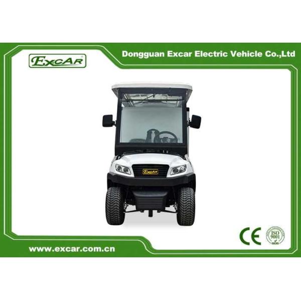 2 Seaters Electric Utility Carts With Three Layers Cargo Box