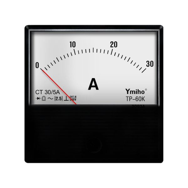 Ymiho TP-60K 30/5A Analog AC Ammeter for Welding & Distribution