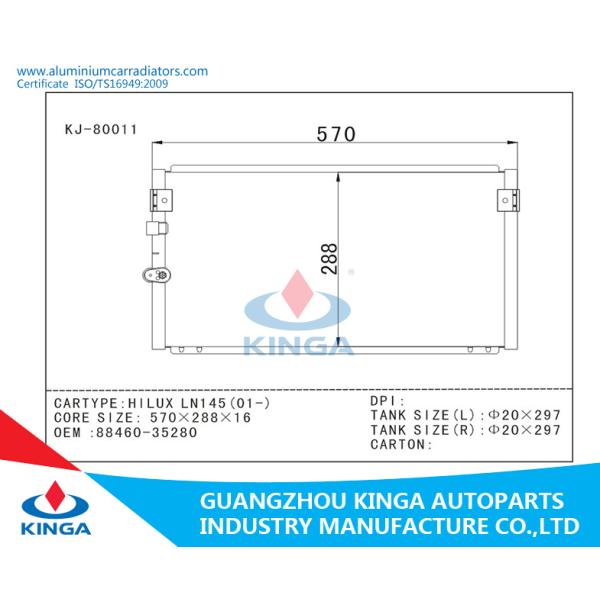 Toyota Hilux LN145(01-) Toyota AC Condenser Replacement FOR Auto
