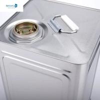 15Kg que decora a pintura pode quadrado Tin Bucket For Edible Oil/óleo de Musterd
