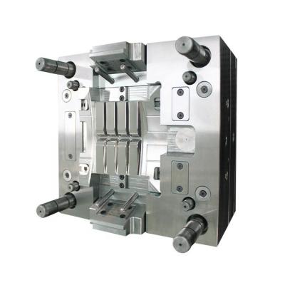 molde plástico feito sob encomenda da cavidade das modelagens por injeção das placas da precisão 3 de 0.01mm único
