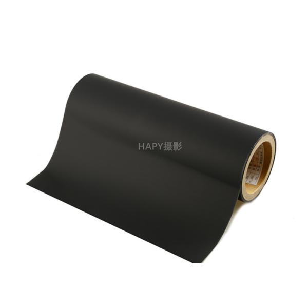 Black Fingerprint Proof Velvet / Soft Touch Matt Thermal Lamination Film For Packaging