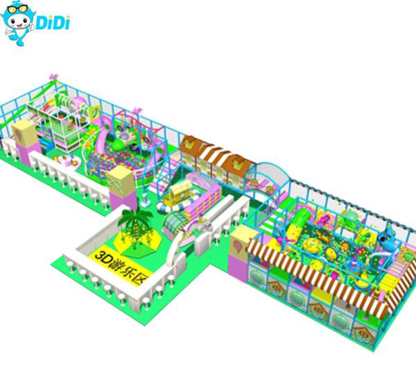 Equipamento de jogo suave Parques de aventura personalizáveis