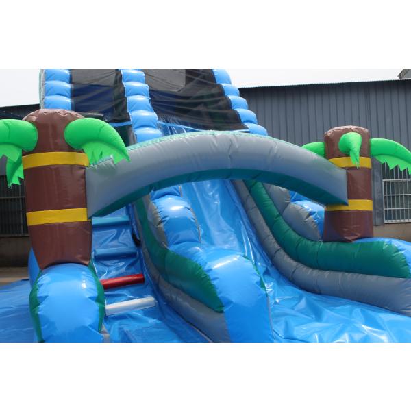 Special Occasion Inflatable Kids Slide 17FT H Inflatable Water Slide for Shopping Mall
