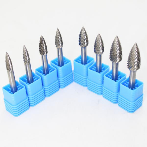 Trade Integration Carbide Burr Bits With Various Coatings Head Size 3-25 Mm