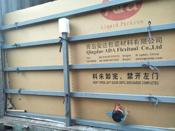 Non - Hazardous Liquid  Flexitank Flexibag  For Fatty Acids  And  Oleic Acids