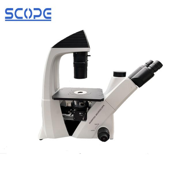 Lab 400X Inverted Compound Microscope Trinocular Head CE / ISO Certification