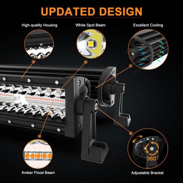 240 Вт световые панели 4х4 транспортное средство светодиодные светодиоды 22