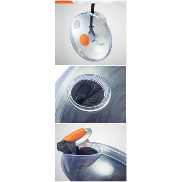 Облегченная многоразовая хозяйственная сумка диска, многофункциональная телескопичная сумка хранения