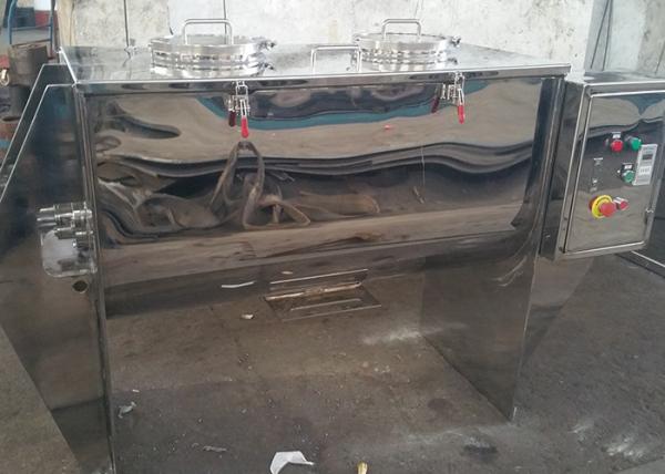 380 V Industrial Powder Mixer Horizontal Ribbon Mixer Easy Installation