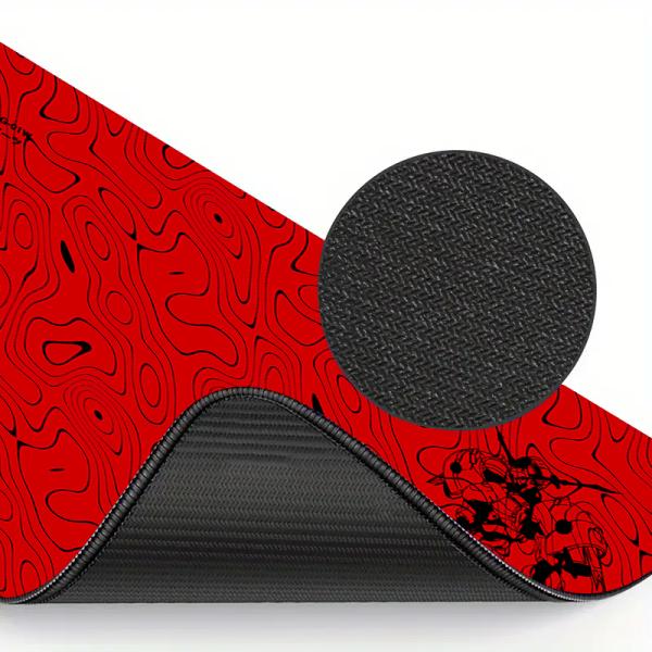 Non-slip Natural Rubber Base Private Mold Large Gaming Mouse Pad for PC Laptop Computer