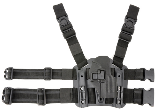 Outdoor War Games Paintball Gun Accessories Airsoft Pistol Holster With Platform