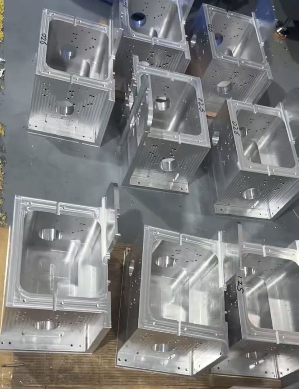 CNC Aluminum 7075 RF Cavity Housing Communication ISO9001