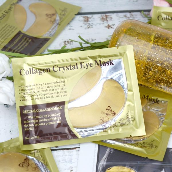 ODM 24k Gold Eye Mask Beauty Collagen Gel Maskss Patches Sheet For Puffiness