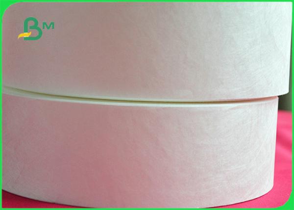 Papel de tecido branco de 68 gm 75 gm para embalagem de dessecante 70 × 100 cm à prova d' água