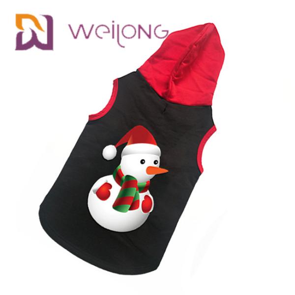 Cute Christmas Fashion Style Pet Hoodie CVC Dog Cat Winter Clothes