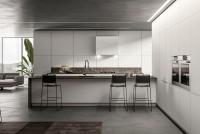 Moderne Designs haut de gamme à prix abordable Meubles sur mesure Petits armoires de cuisine en mélamine en forme de L