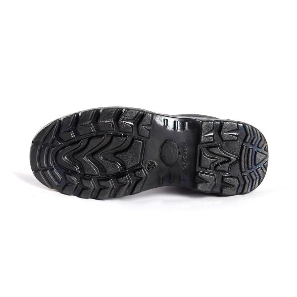 Anti Smash Slip Resistant Middle Cut Safety Shoes Leather Material Additional Features