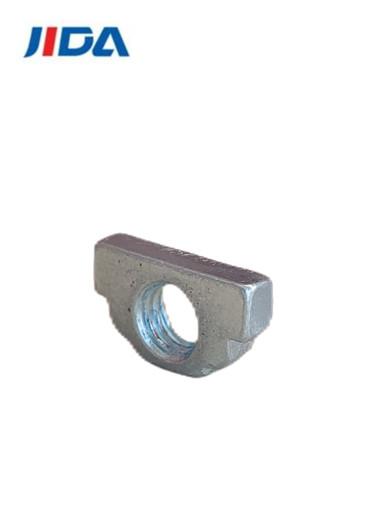 Q195 M5 Blue White Zinc Coupling Square Weld Nut T Type Step Nut