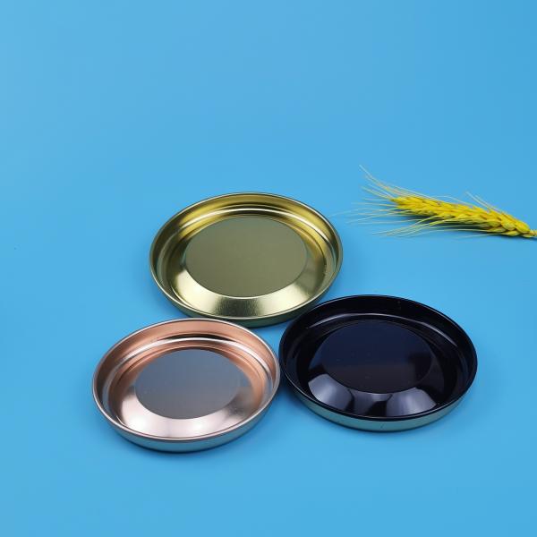 Крышка пищевого контейнера Tinplate металла 150mm 0.22mm пластиковая