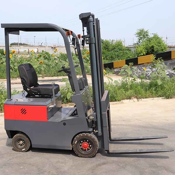 CPD10 Electric Lift Truck Double Front Wheels 1000kg Lead Acid Battery Forklift