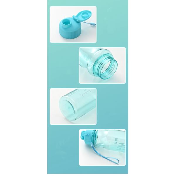 500ml Eco Friendly Clear Plastic Cup Colorful Drinking Cup with Anti-corrosion Coating
