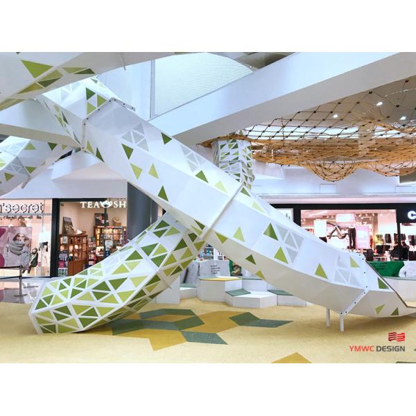 Outdoor Combination Slide Amusement Equipment for Play and Decoration Stainless Steel
