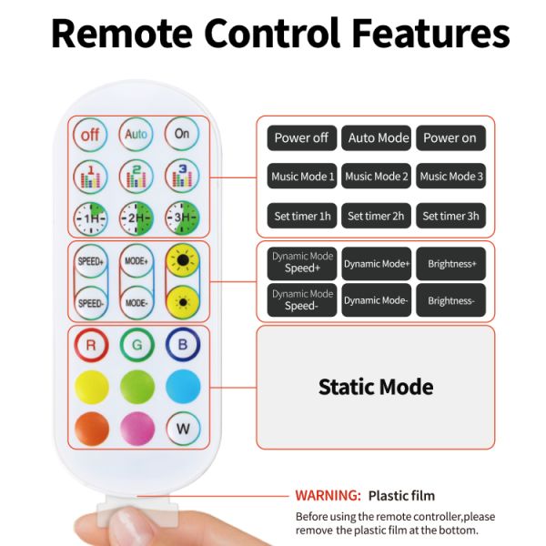 LED Light Source RGB Modern Floor Lamp Multi Color Smart Corner Lighting Music Sync Dimmable Remote App Control White Shade
