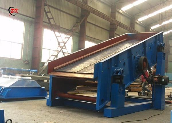 1500TPH Throughput Circular Vibrating Screener Gold Ore Round Vibrating Sifter For Mineral Processing