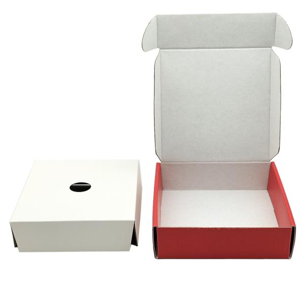 Caja de embalaje de envío corrugada para cosméticos y cuidado de la piel con inserto, para tarjeta de captura de vídeo USB, cartón, papel, correo.