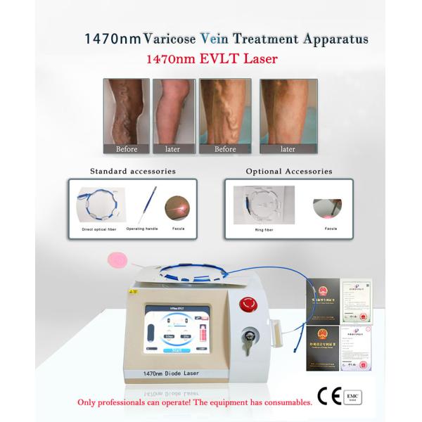 Big power 1470nm diode laser vascular removal  venoclisis laser evlt lipolysis