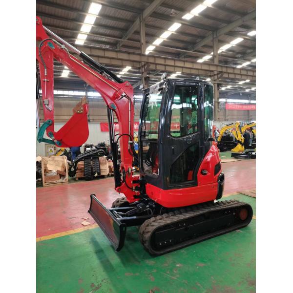 High Load Moment Hydraulic Compact Excavator Mini Crawler Digger for Garden Machinery
