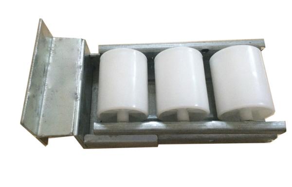 Conector de aço do metal da parte alta SPCC para a trilha do rolo/o trole móbil do conjunto