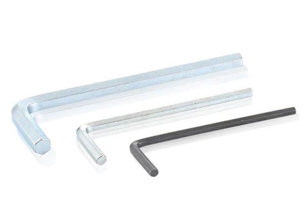Grade Class 8.8 10.9 Galvanized Steel Blue White Zinc Plating L Type Flat Head Allen Key Bolt DIN911